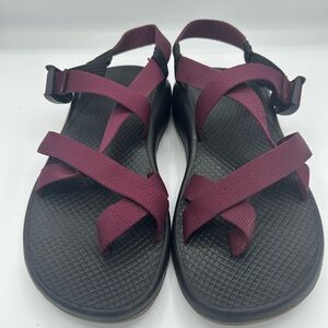 Chaco Women's Burgundy Strappy Sandals